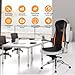 Shiatsu Back Massager Massage Chair Pad with Heat, Full Back Kneading, Adjustable Neck Height and Vibration - Relieve Muscle Pain for Neck Shoulder Back and Hip - Home & Office Use