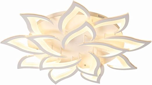 Techo del LED de la lámpara moderna de lujo Lotus sala de estar/comedor