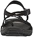 Skechers Women's Reggae Bahamas Toe Ring Sandal,Black Webbing,10 M US