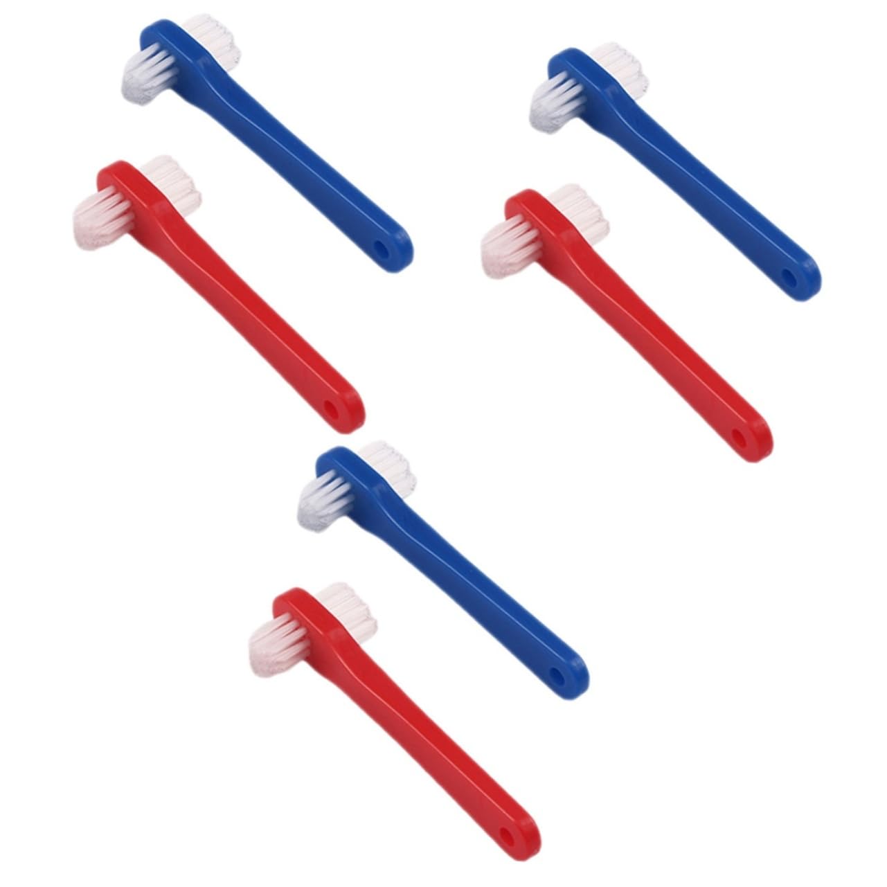 FRCOLOR 6 Pcs False Toothbrush Brush False Teethbrush Household Cleaning Brush Home Tooth Brush Toothbrush Comfortable Tooth Brush Bulk Pp Cleaning Kit