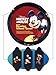  B0002MBKD2  Mickey And Friends Steering Wheel Cover   ~ Plasticolor 
