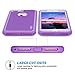 ULAK iPhone 7 Plus Case, iPhone 7 Plus Case Purple, Slim Shockproof Flexible TPU Bumper Case Durable Anti-Slip Slim Front and Back Hard Protective Cover for Apple iPhone 7 Plus 5.5 inch Purple
