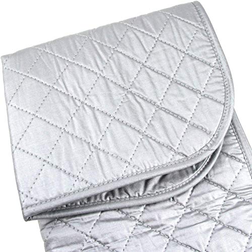 WLLIFE Ironing Mat, Large Travel Ironing Blanket, Thickened Heat Resistant Ironing Pad Cover for Table Top, Kitchen Counter Top,Laundry Room, Etc,Very Convenient for Quick Touch Up(47 x 21.5 inch)