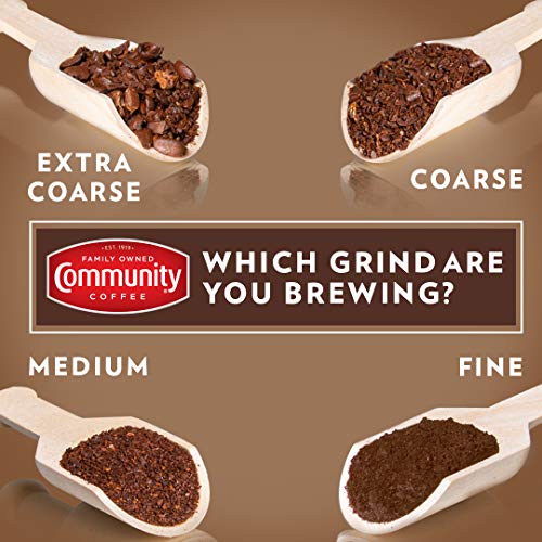 COMMUNITY COFFEE PRIVATE RESERVE EVANGELINE BLEND WHOLE BEAN COFFEE, MEDIUM ROAST, 12 OUNCE BAG (PACK OF 3)