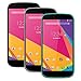 Cbus Wireless 3x Matte Finish TPU Flex-Gel Cases Covers for BLU LIFE PLAY 2 - Semi Transparent Smoke, Clear, Blue