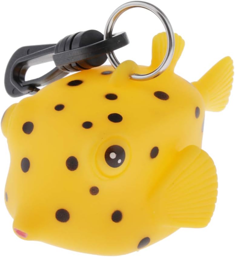 LEIPUPA Scuba Dive Regulator Octopus Octo Holder Mouthpiece Cover W/Clip Fish Shape
