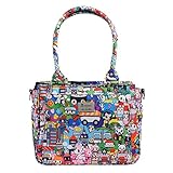JuJuBe Be Sassy Structured Handbag Diaper Bag, Tokidoki Collection - Sushi Cars