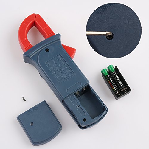 Micsoa Digital Clamp Meter Auto Ranging Multimeter AC DC Voltage, AC Current, Resistance and Temperature Test - Thumbnail 4