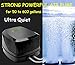 Hygger Powerful Dual Aquarium Air Pump 250GPH Quiet Fish Tank Air Pump Freshwater Saltwater Aerator Oxygen Pump for 50 to 600 Gallon Tank with 2 Outlets 10W 16L/Min (Black)