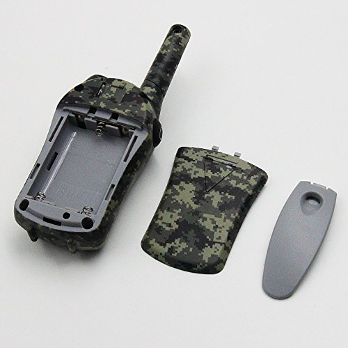 Kids Walkie Talkies, UOKOO Two-Way Radios 22 Channels and Back-lit LCD Screen (up to 6KM in open areas) Walkie Talkies for Kids (1 Pair) Camo T668