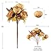 Luyue Peonies Artificial Flowers Vintage Faux Peony Arrangements Fake Flower for Vase Silk Floral Bouquet for Table Centerpiece Wedding Decoration Indoor Home Decor