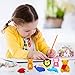 Pencil Erasers Zoo Animal Erasers -30 Pack Puzzle Erasers with Unicorn Pencil Bag Easter Party Favors for Kids, Games Prizes, Carnivals and School Supplies Easter Gifts for Girls