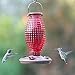 Perky-Pet Red Hobnail Vintage Glass Hummingbird Feeder 8130-2