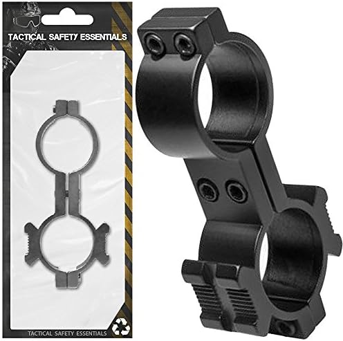 Tactical Safety Essentials Offset 20mm Flashlight Laser Picatinny Weaver Rail Mount