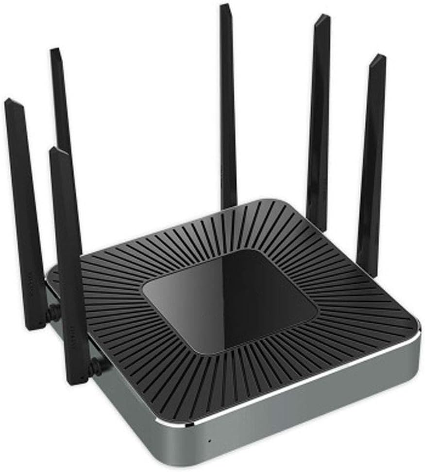 PXYUAN Enterprise-Specific Wireless Router, Dual-Band 1750M WiFi with 150 Stable Operation, Intelligent Networking with AC Manager, 4 Carrier Access Ports-Black