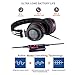 Conambo Active Noise Cancelling Headphones Stereo Headphones Inline Mic Smartphones Laptop PC, Foldable Lightweight Travel Cell Phone Headsets(CQ3)