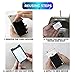 [2pc] Phone Card Wallet - Ultra-Slim Self Adhesive Double Secure RFID-Blocking Phone Pocket,Credit Card Holder Sleeves Phone Wallet Sticker for All Smartphones (Black)