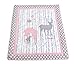 GEENNY Baby Girl Deer Family 13 Piece Nursery Crib Bedding Set