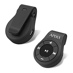 APEKX Clip Bluetooth Audio Adapter for