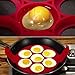 2017 New Upgrade Pancake Molds Silicone 7 Circles Reusable Non Stick Egg Mold Ring pancake Maker by MERRY BIRD