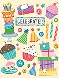 K&Company Confetti Birthday Icons Grand Adhesion Stickers