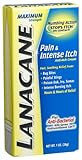 Lanacane Cream, Pain & Intense Itch, Maximum Strength, 1-Ounce Boxes (Pack of 3)