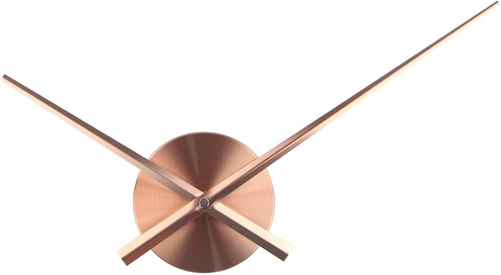 Timelike 3D Clock Hands, DIY Large Clock Hands Needles Wall Clocks 3D Home Art Decor Quartz Clock Mechanism Accessories
