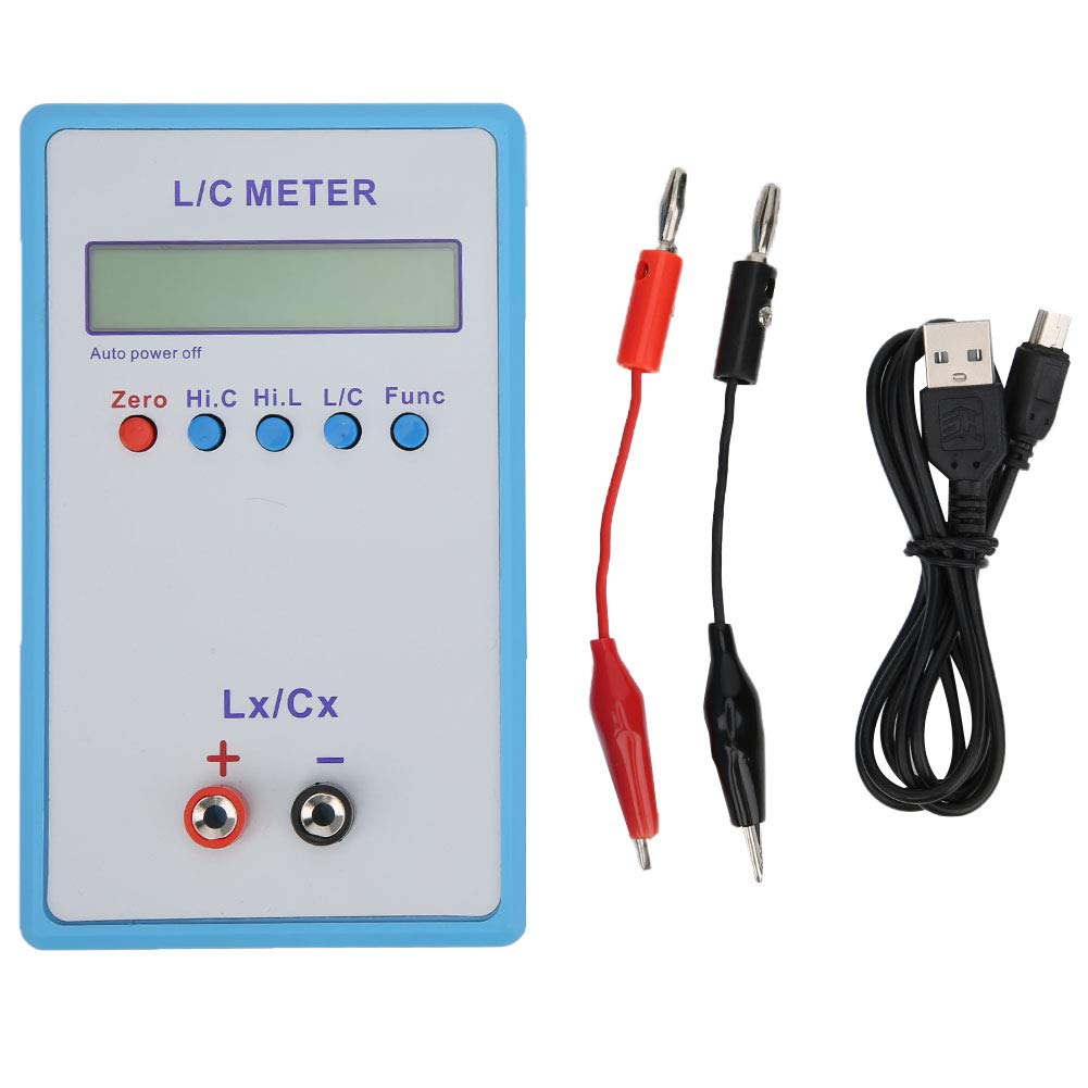 LC-200A Inductance Capacitance Meter Inductance Capacitance Multimeter Handheld L/C Meter Electric ABS Multimeter 150 x 89 x 29mm