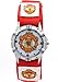 Timermall Manchester United FC Red Fabric Strap Analogue Sport Watch