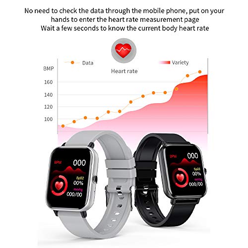 DALADA Smartwatch, 1,4 inch touchscreen-fitnesshorloge, fitnesstracker met hartslagmeter, smartwatch met stappenteller… - Image 5