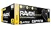SAS Safety 66520 Raven Powder-Free Disposable Black Nitrile 7 Mil Mil Gloves, XXL , 100 Gloves by Weight