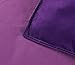 Alicemall 3D Unicorn Bedding Elegant White Unicorn Butterfly Flying Snowflake Print Duvet Cover Set, Soft and Breathable 4 Pieces Purple Bedding Set, Full Size College Bed Set (Full, Purple Unicorn)