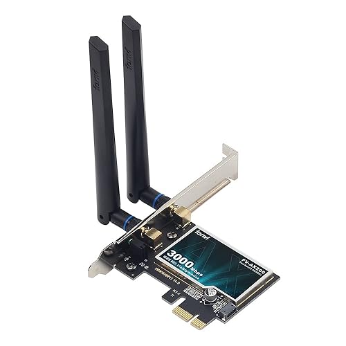 WiFi 6 AX200 AX200NGW Desktop PCI-E Wireless Adapter Dual Band BT5.2 ...