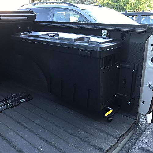 Set of Black Driver and Passenger Side Lockable Truck Bed Storage Boxes