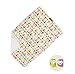 Diaper Changing Changer Pad for babies that fits in your Pocket - Waterproof and Wipeable and Lightweight - Baby Travel Mat - Portable Change Cover for Table and Crib Pads (Owl Print)