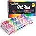 Colore Gel Pens Set of 100 Drawing Art Markers for Adult Coloring Books - Get Rare Colors in Premium Quality Pen Set