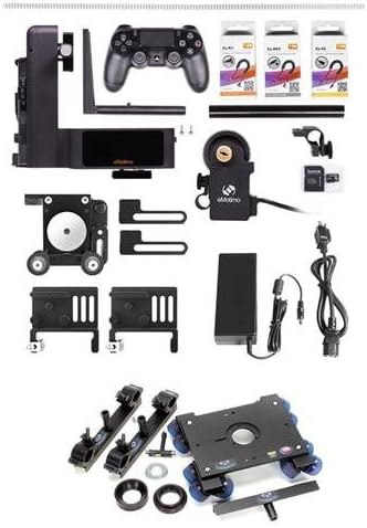 eMotimo Spectrum ST4 Pro 4-Axis Motion Control Kit, Includes Fz (Focus) Motor, Dana Dolly Integration Kit and PS4 DUALSHOCK4 Wireless Controller - with DanaDolly Universal Kit