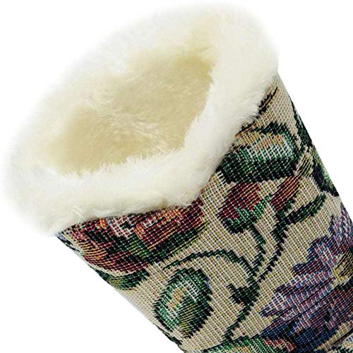 Merssavo Eyeglass Holder,Fabric Glasses Stand Case, Plush Lined Protective Eyeglasses Case for Desks or Nightstands, 1