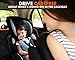 Doggie World Dog Car Seat Cover for Back Seat for XL Cars, SUVs & Trucks - Durable Car Cover Protector for Dogs, Nonslip Backseat Dog Hammock, Waterproof Scratchproof Protection Against Dirt, Pet Fur