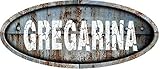 Any and All Graphics GREGARINA 6" Euro Oval Shaped