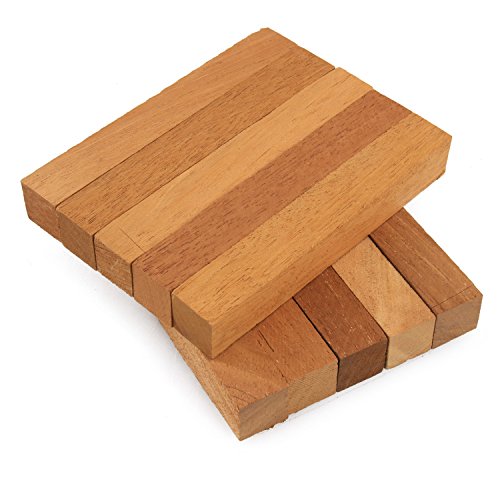 Legacy Woodturning, Mahogany Wooden Pen Blank, 3/4" x 3/4" x 5", Single or Multi-Packs - Thumbnail 4