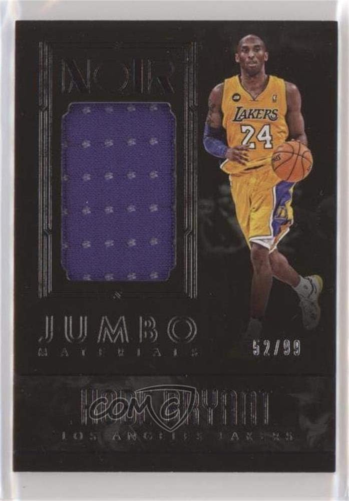 Kobe Bryant #/99 (Basketball Card) 2016-17 Panini Noir - Jumbo Materials #38