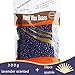 Locisne Hair Removal Hard Wax Beans Lavender Depilatory Hard Wax (300 grams) Purple and spatulas（10pcs）