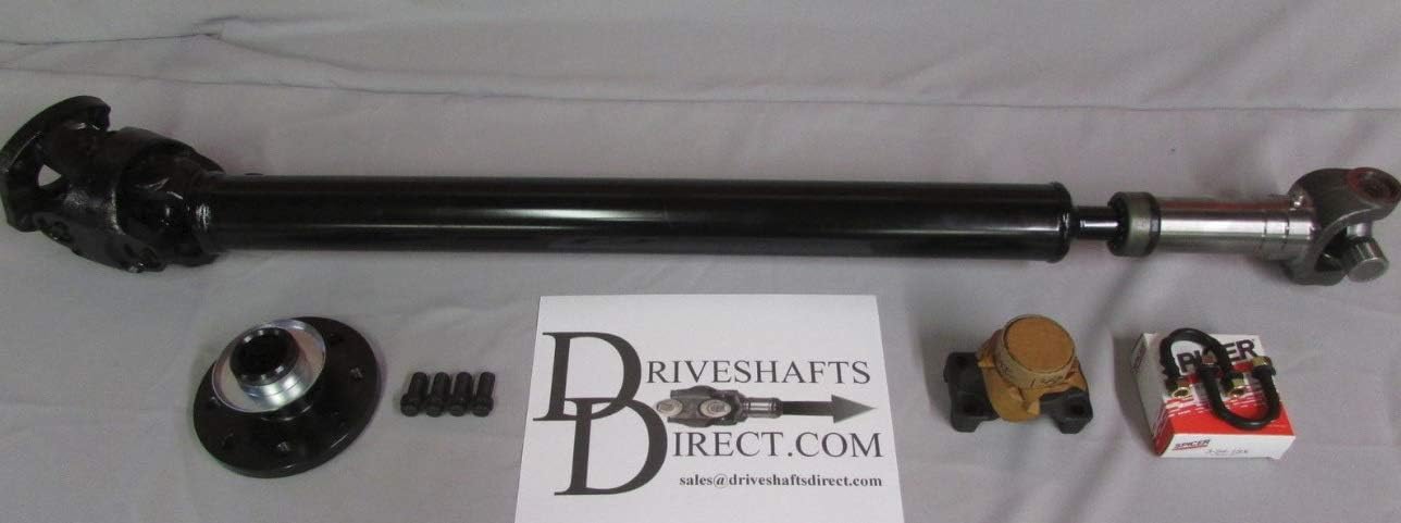 DRIVESHAFTS DIRECT REAR 1350 CV DRIVESHAFT WITH SOLID U-JOINTS FOR 4 DOOR JEEP JK