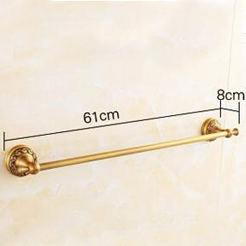 Küche 61x 8cm @ an der Wand befestigte Retro Badezimmer-Tuch-Zahnstange