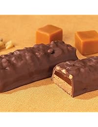 7 sin gluten Caramel Nut Protein Bar, 1.405oz neta mojada. 280g