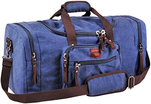 Canvas Travel Bag Temperament Counter Large Capacity Tote Handbag Duffel Weekend Bag for trip,gym,work