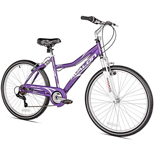 26″ Cruiser Women’s Bike with Full Suspension, Purple