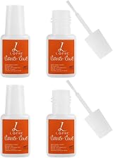 LOPHE 4pcs Glitter Adhesive Skin Glue Strong Hold Quick Dry Water Based view 8