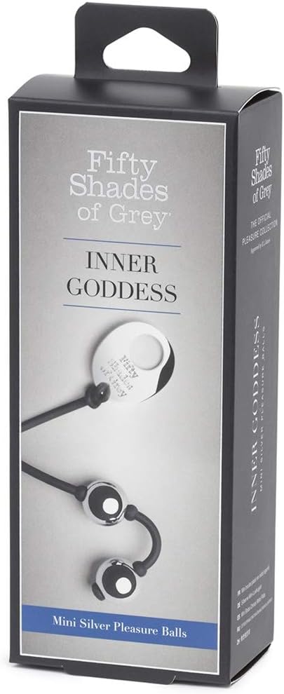 Fifty Shades of Grey Inner Goddess Mini Silver Pleasure Balls for Kegel Toning - 2.75 inch Circumference - 85g - Image 3